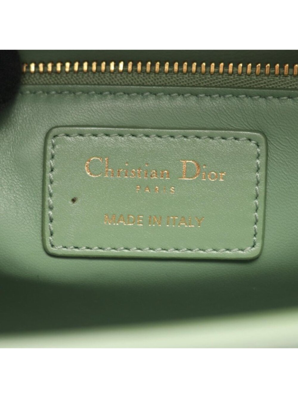 Dior Shoulder Bag 30 Montaigne Monte Nulight Green Leather 30 - Picture 4 of 12